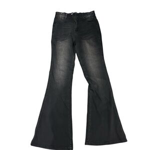 New Kancan Black Fit and Flare Womens' Jeans High Rise Size 11